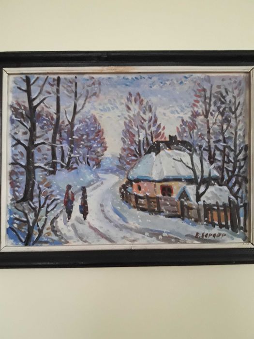 Картина - подарок "Зима", Бердарь Василий