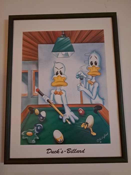 2 Quadros Patos Sooker 42x32