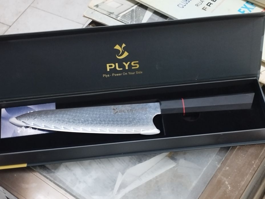 Faca japonesa gyuto damasco vg10