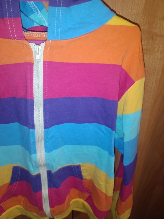 Bluza zapinana z kapturem