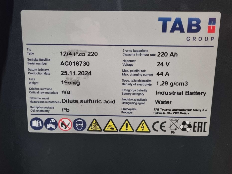 Promag Top-Truck 33 plus, NOWY AKUMULATOR