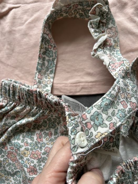 Komplet dla dziewczynki spódniczka i bluzka H&M 68