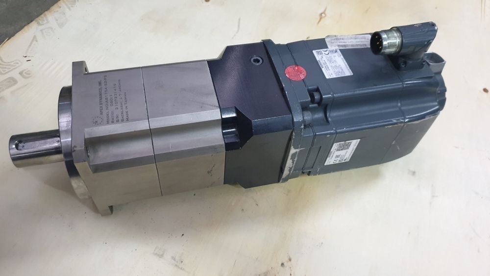 Silnik synchroniczny siemens 1fk7062 2af71 1qa0 przekładnia apex 115al