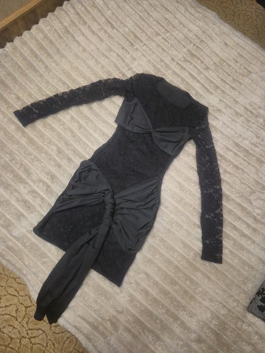 Нова сукня платье кружево мереживо сіточка міні хс-с