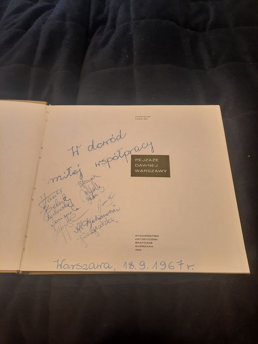 Pejzaże dawnej Warszawy