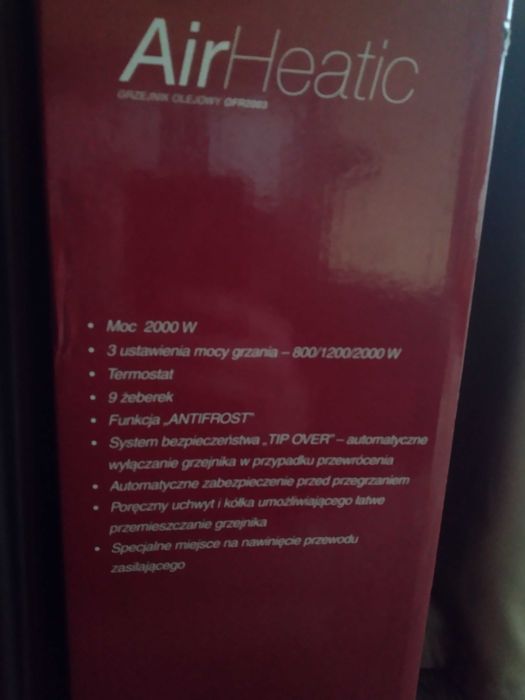 Обігрівач масляний OFR2003