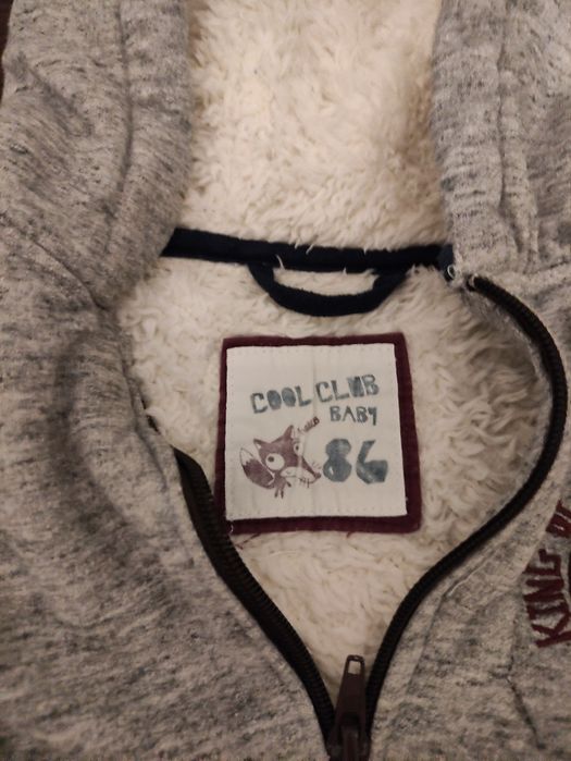 Bluza bluzka kurtka ocieplana rozmiar 86 super stan