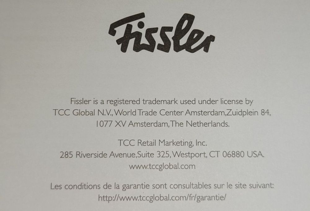 Żeliwna Płyta Grillowa Fissler 40x26cm - na Indukcję i Piekarnik NOWA