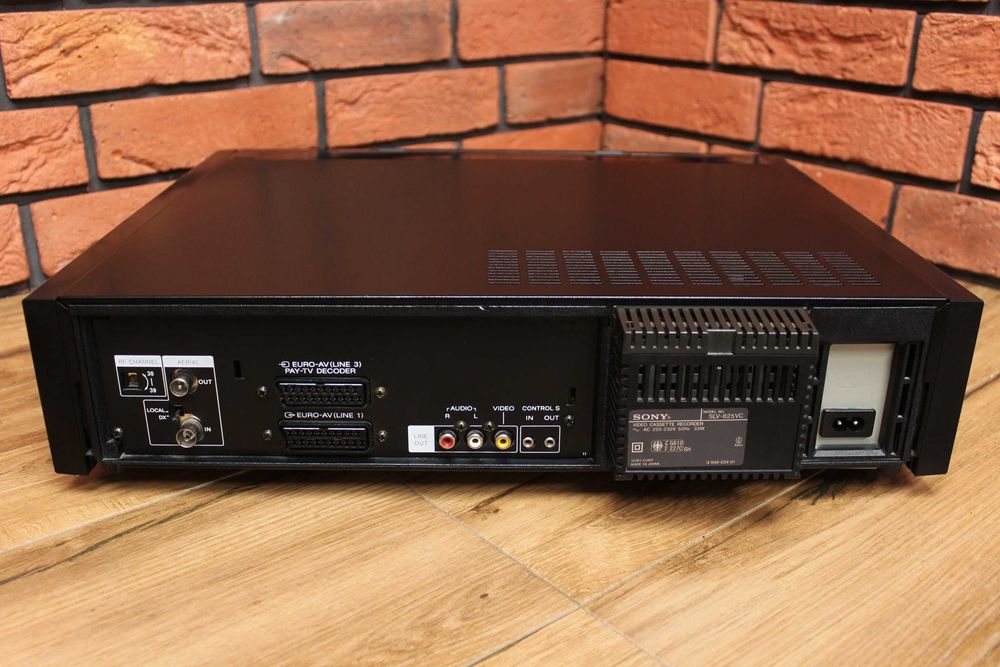 ‼️ Magnetowid VHS Sony SLV-825 VC Po przeglądzie !  + Pilot RMT-V127 ‼️