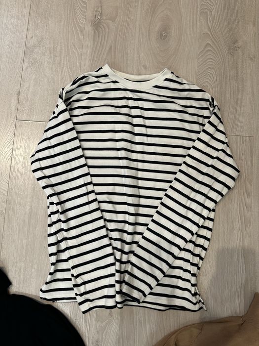 Кофта zara s/m лонгслів zara кофта в полоску