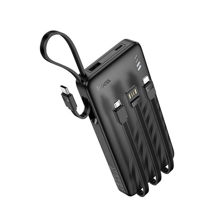 Повербанк HOCO J146 10000 mAh з 4 кабелями