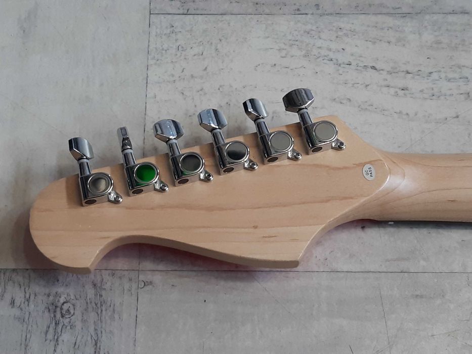 Piękna Gitara Stratocaster- Pink Neon -HSS- wysyłka Gratis lub zamiana