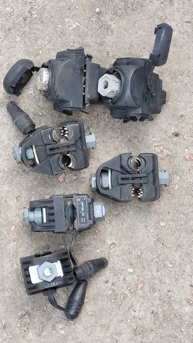 Зажим,затискач відгалужувальний