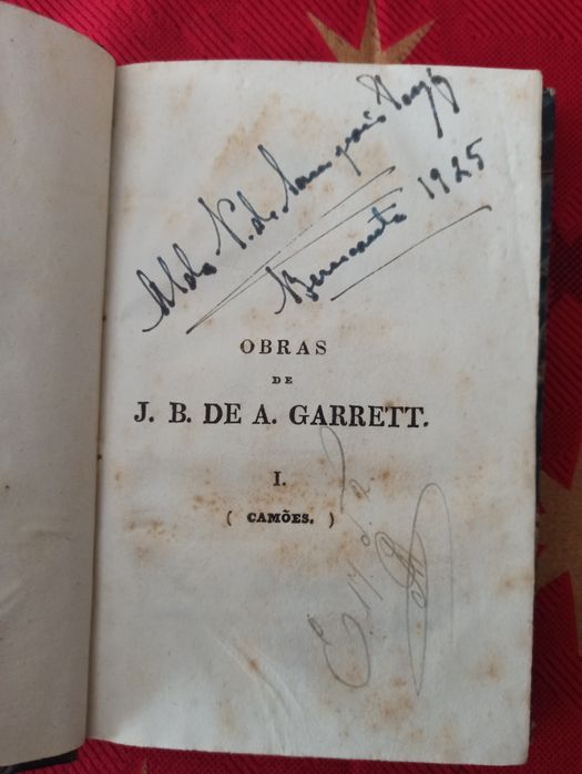 Almeida Garrett - Camões - 2 edição - 1839