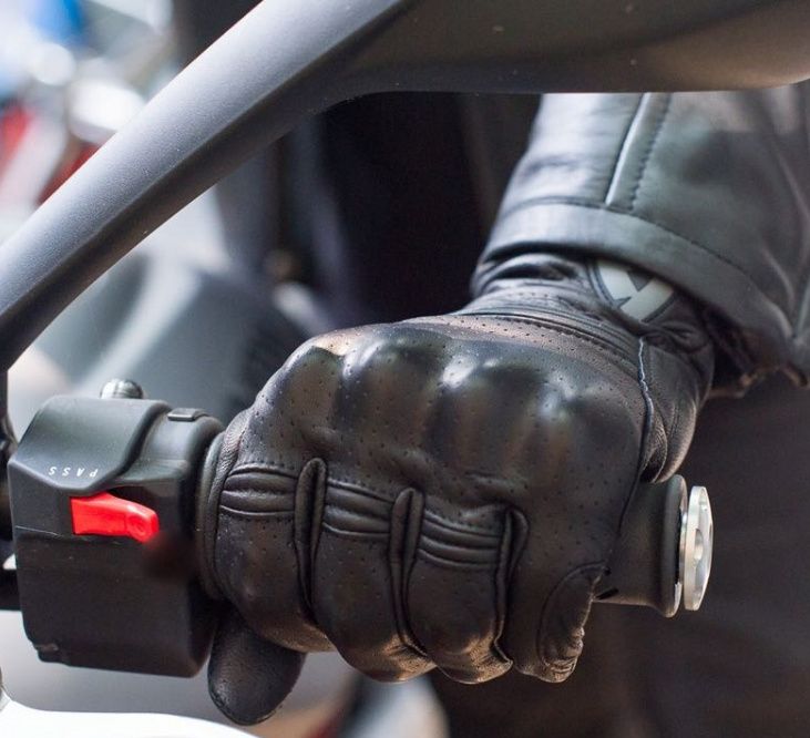 Luvas REVIT FLY 2 Mota Motociclos - pele, impermeaveis - NOVAS