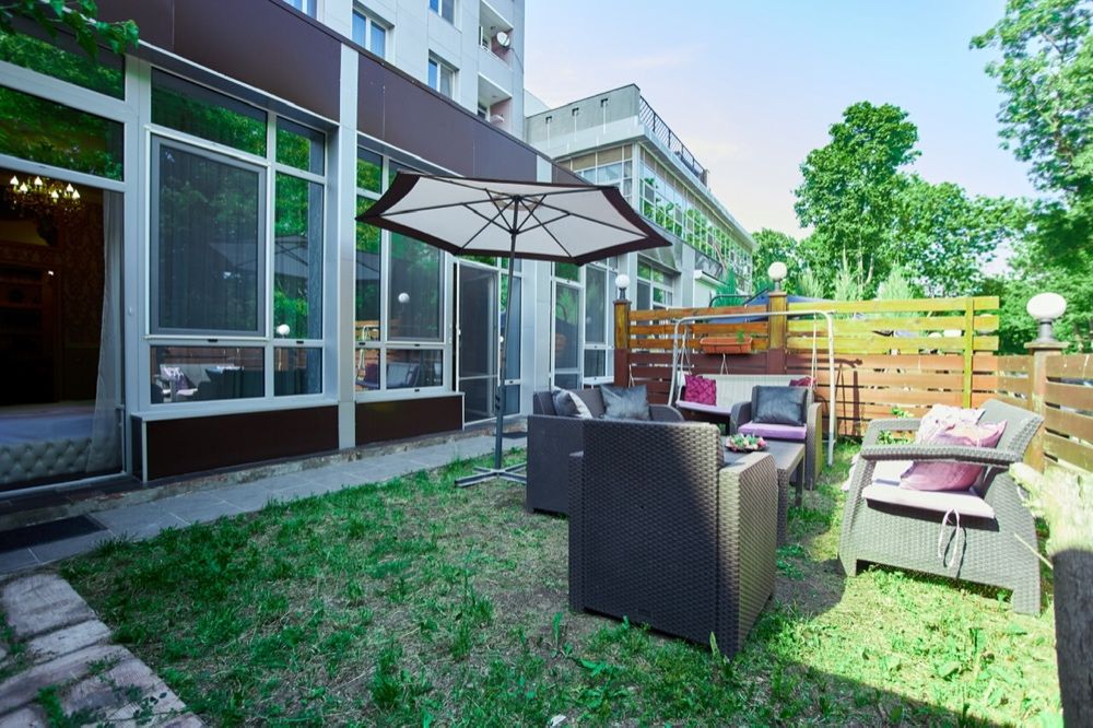 Апартаменты-дом, Французский бульвар, возле моря, 3 спальни, терраса