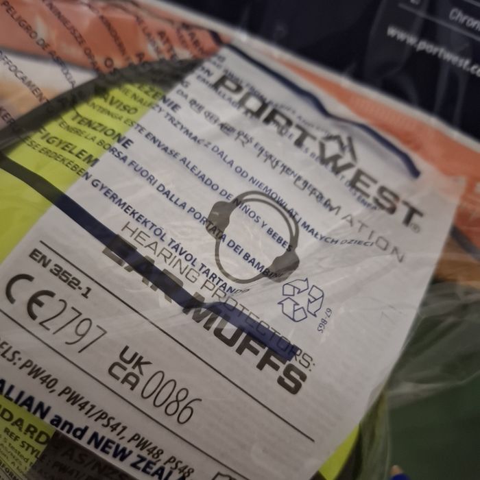 Sluchawki przeciwhałasowe ochronki