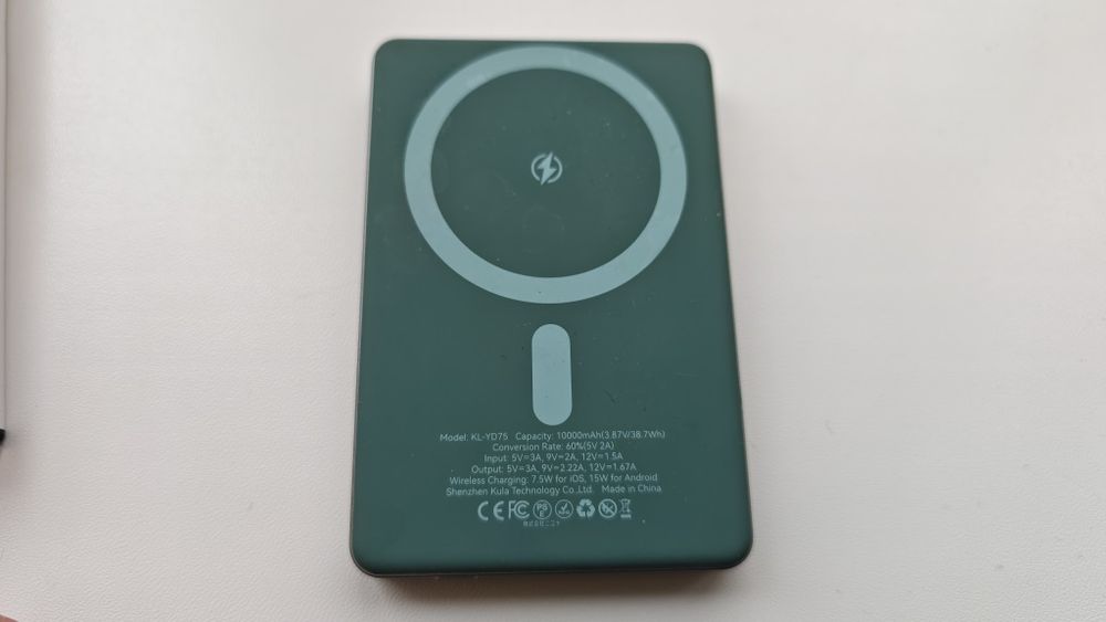 Павербанк magsafe Kuulaa 10000mah умб аккумулятор внешний акб ноутбук