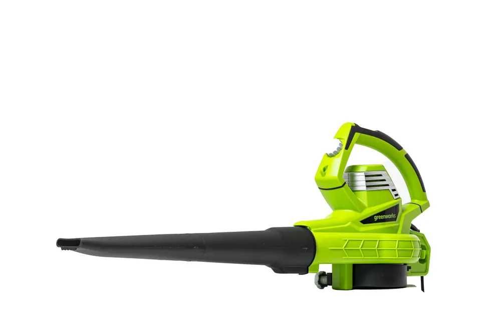 Повітродувка електрична Greenworks дуйка 650Вт 15000об Воздуходувка PL