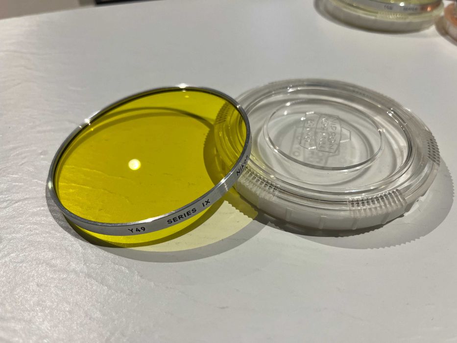 Filtro raro Nikon Serie IX Y49