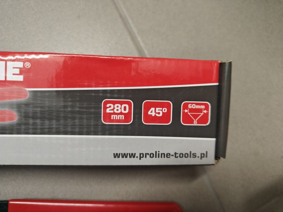 PROLINe Szczypce do gięcia blachy 45 stopni, 280mm