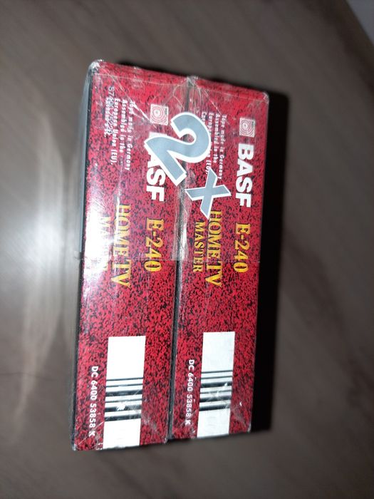 Dwupak kaset vhs BASF E-240