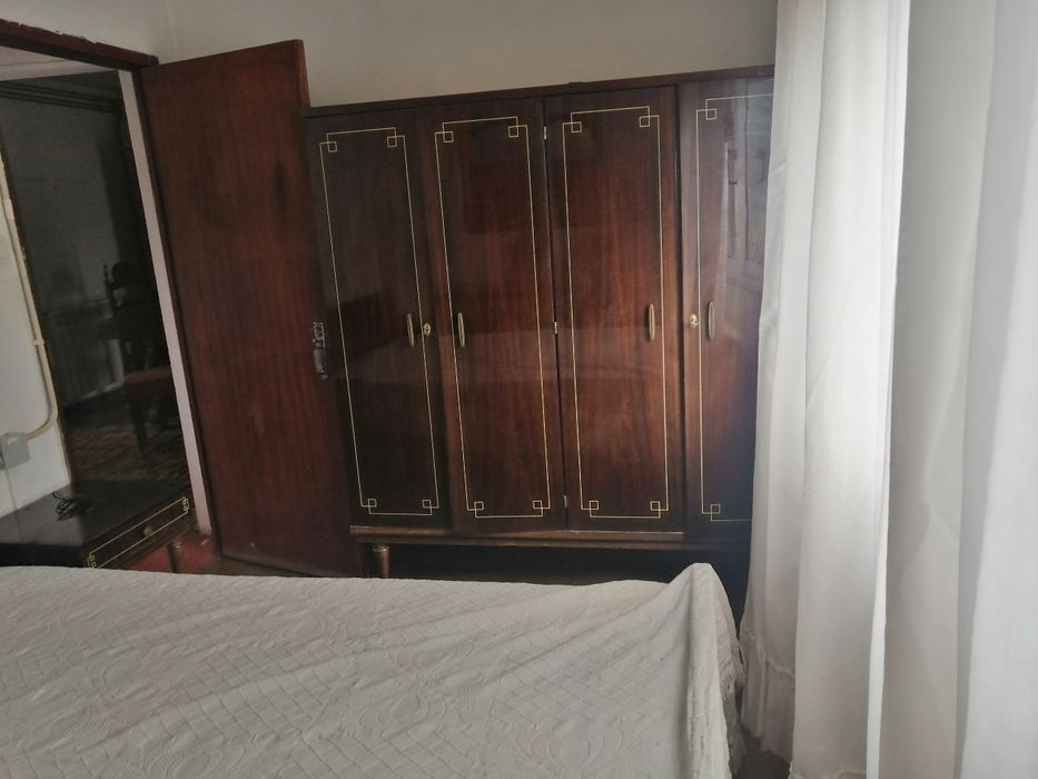 Mobília quarto completa tom escuro