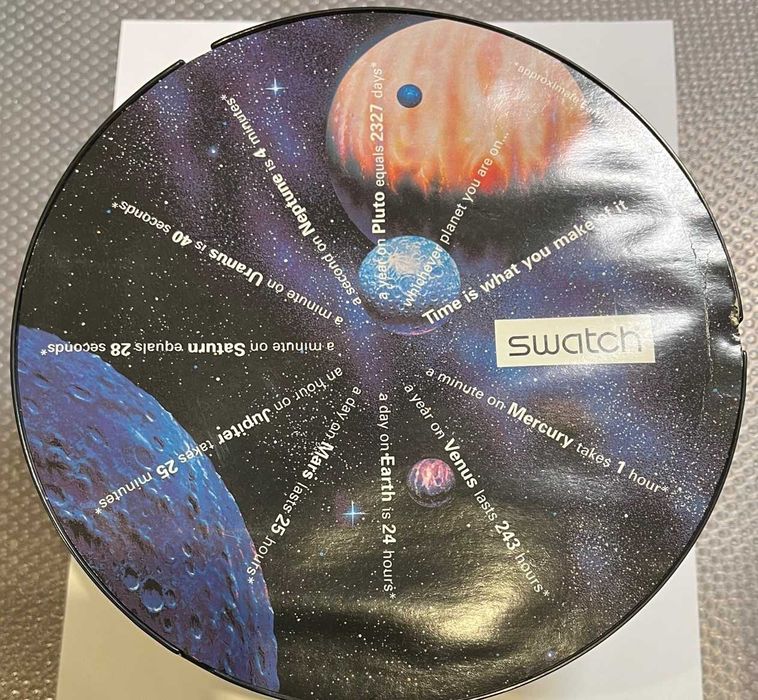 Swatch "It's coming" - edição comemorativa MILENIO 1999/2000