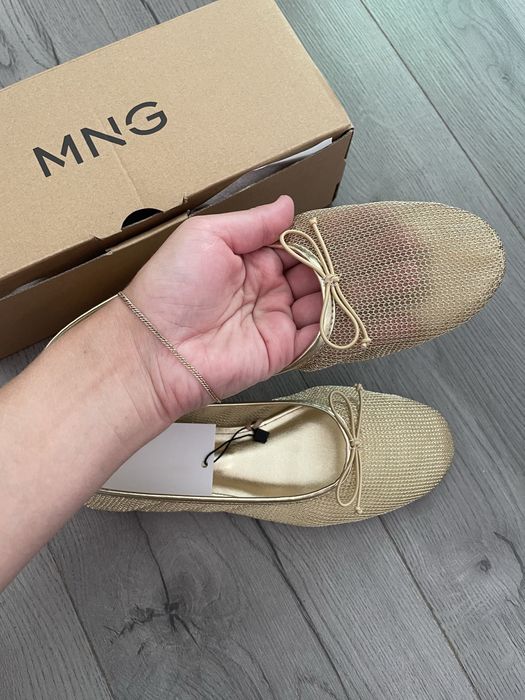 Женские балетки Mango 37 размер