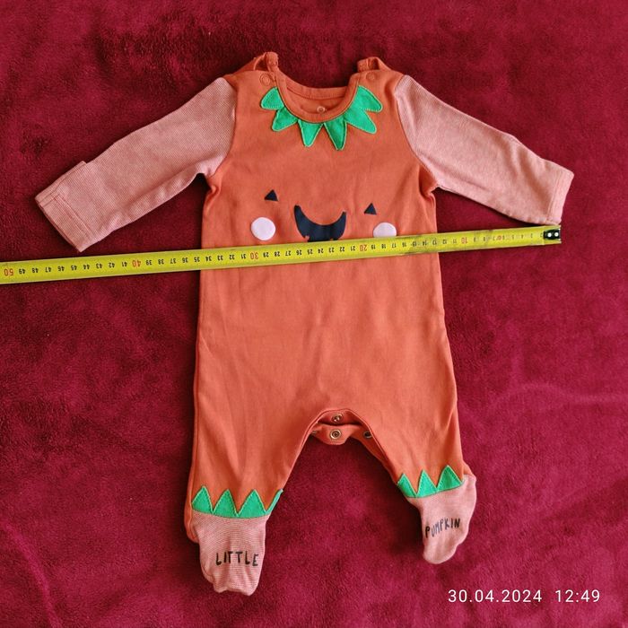 Одяг Чоловічок ХЕЛЛОУЇН р. 56 (3.4кг) ,80 (9-12міс)