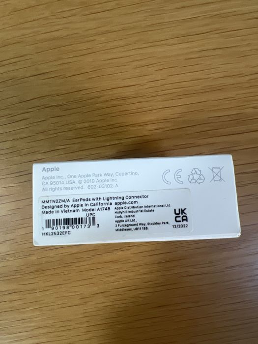 EarPods lightning novos - sem uso na caixa