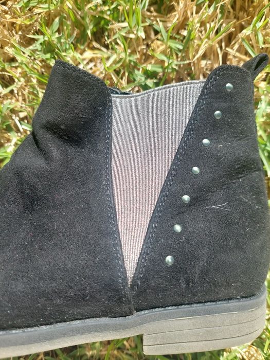 Botins pretos criança 34