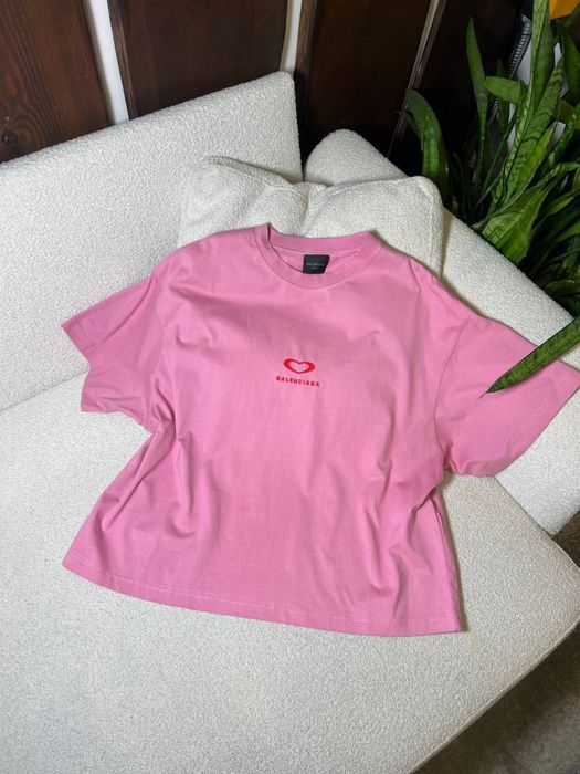 Футболка Balenciaga! Oversize! Розпродаж люксових речей! Знижки до 70%