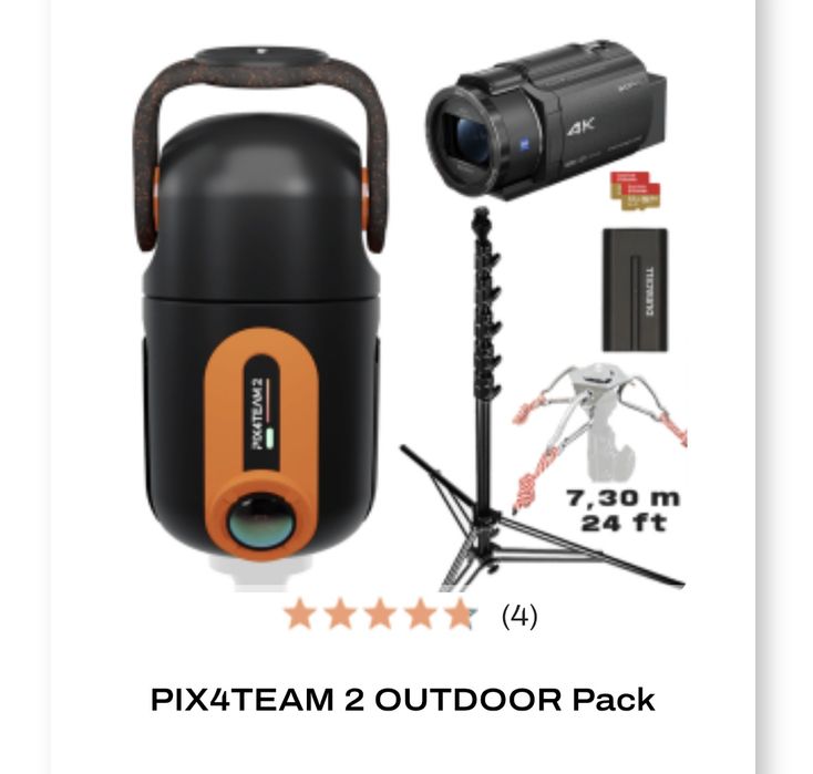 Câmera com IA para rastreamento automático