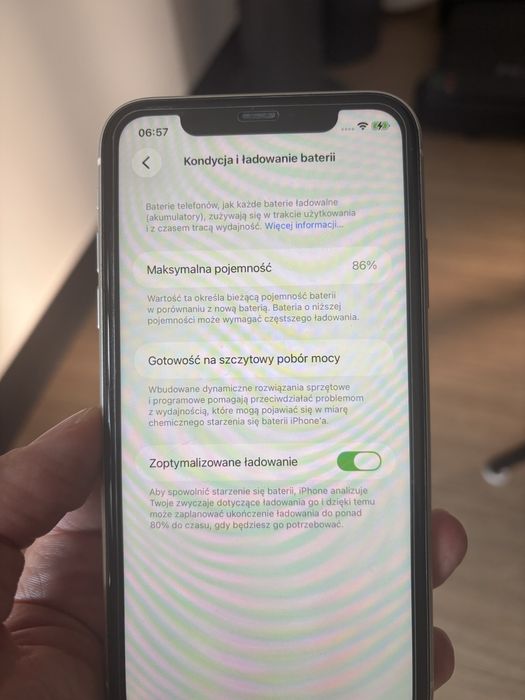 iPhone 11 bialy 64 Gb