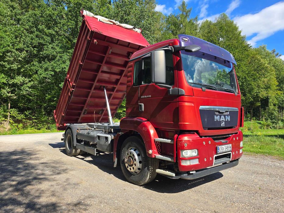 Man TGS 18.440 / WYWROTKA / 3-stronny KIPER / HYDRODRIVE 4x4 / manual / blokady