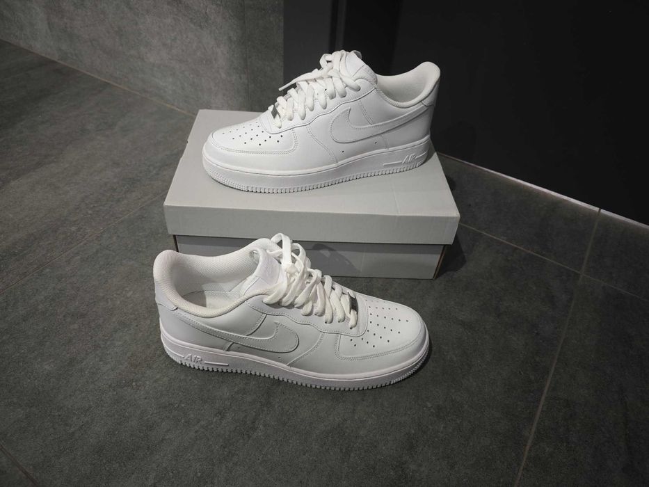 Nike Air Force 1 - białe rozmiar 44 – nowe, oryginalne