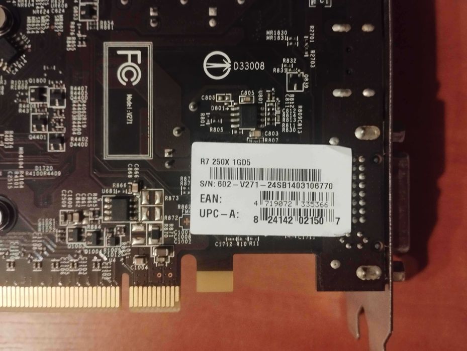 MSI Radeon R7 250x 1GD5