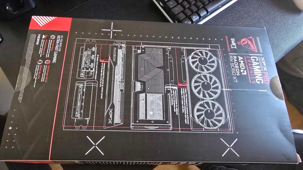 XFX Radeon RX 9060 XT Swift OC Triple Fan Gaming Edition 16GB GDDR6
