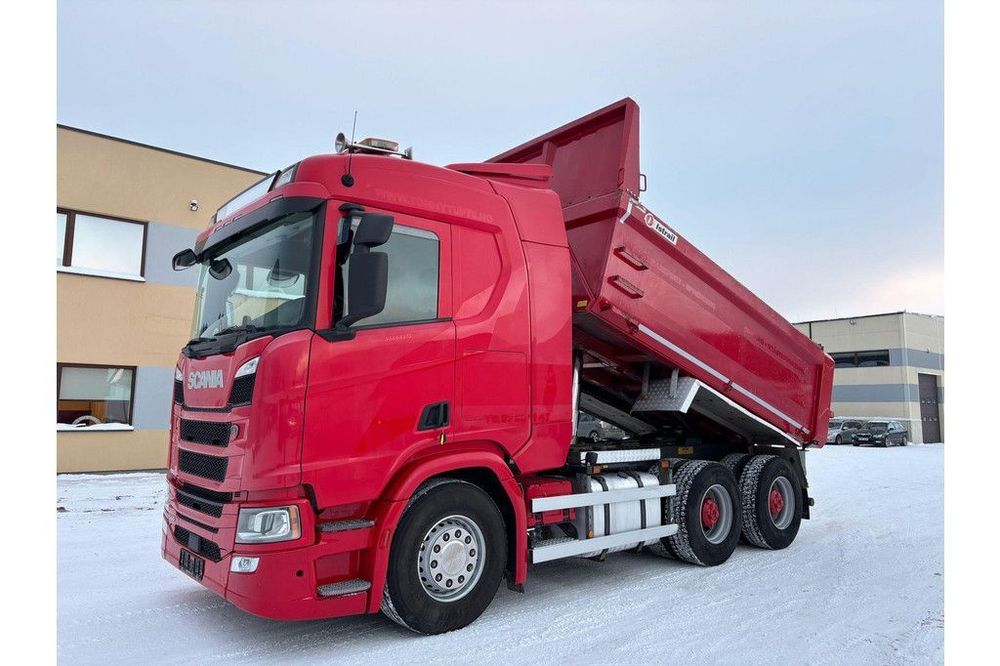 Scania R500 6x4 + RETARDER + BOX HEATING EURO6  Scania R500 6x4 Retarder BOX Heating Euro6