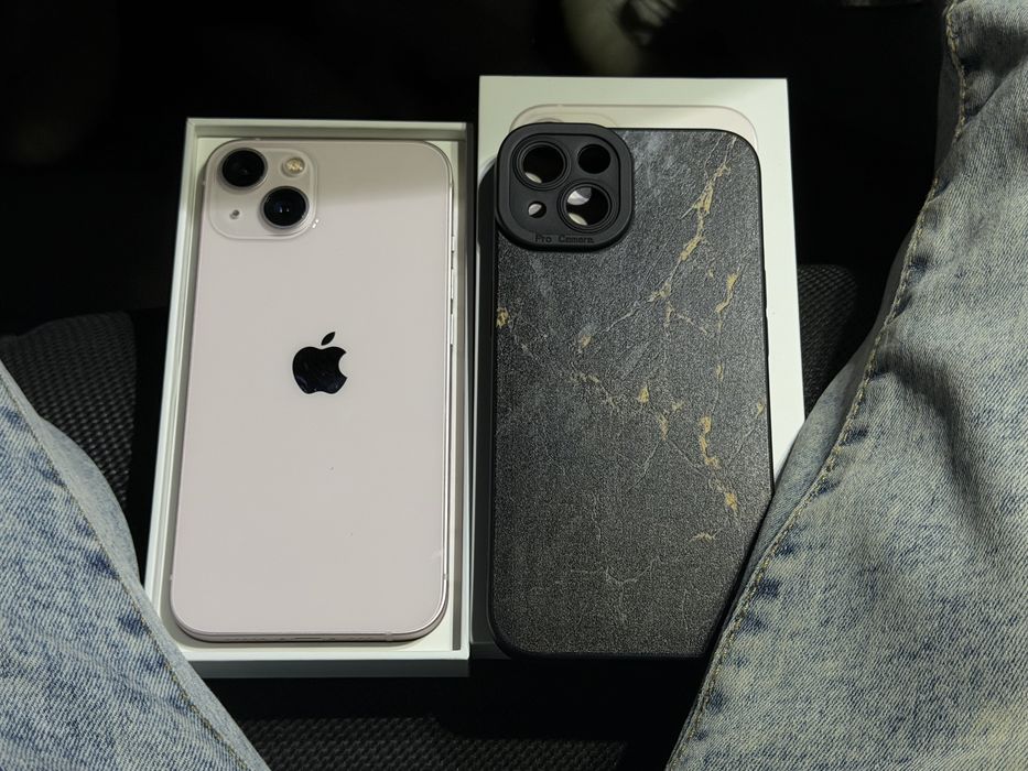Stan Jak Nowy, Iphone 13 rozowy / pink, 87% baterii, 128gb pamieci, caly oryginalny, wszystko dziala, w pelni sprawny, nie serwisowany.