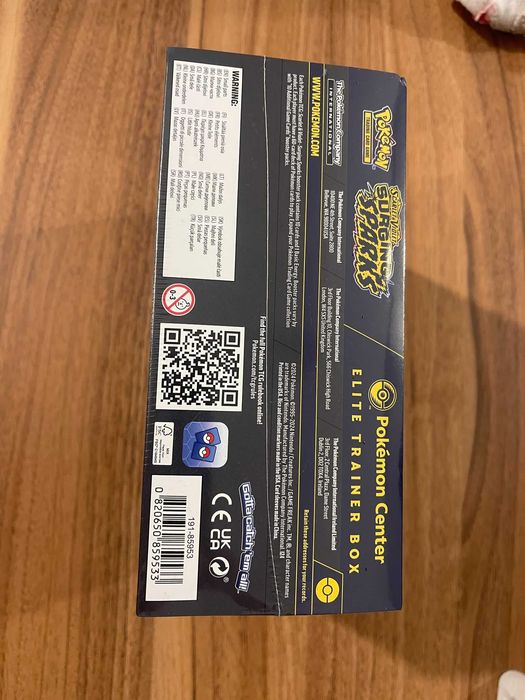 Surging Sparks Pokémon Center Elite Trainer Box