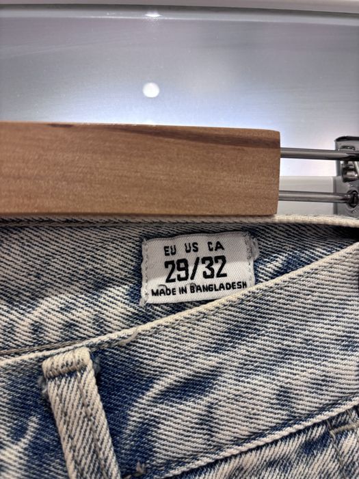 Jeansy męskie Fishbone rozmiar 29/32 acid wash