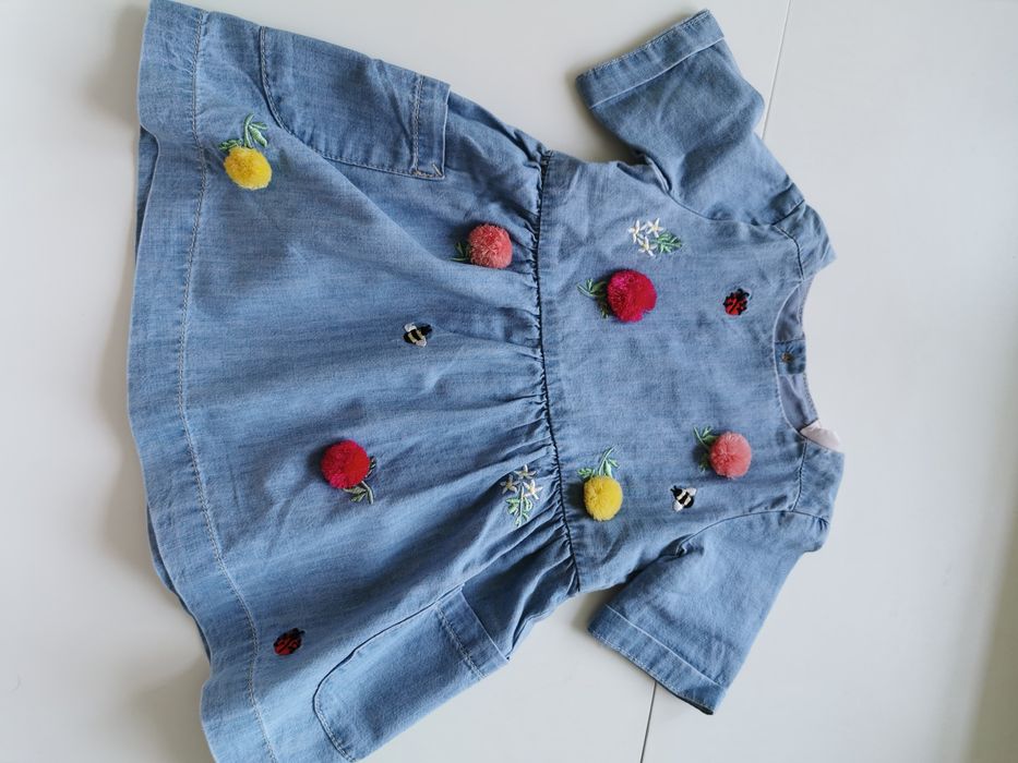 Sukienka jeans H&M 68