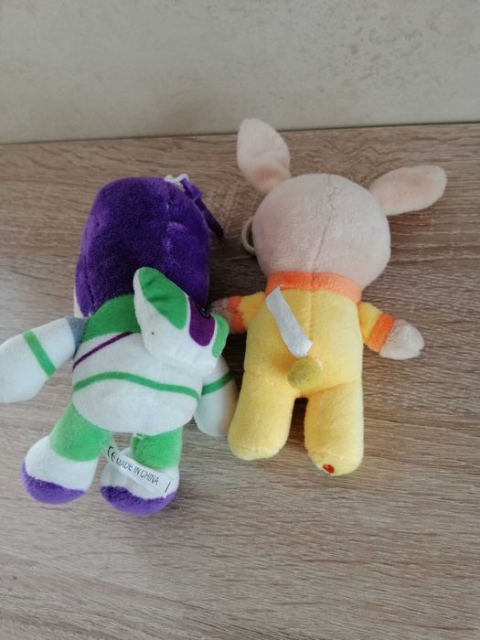 Pluszowe zawieszki Toy Story – Buzz Astral & Ducky (2 szt.)