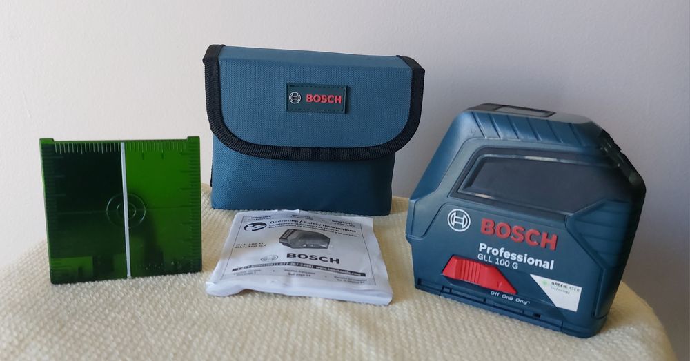 Лазерний рівень нівелір BOSCH GLL100G Professional