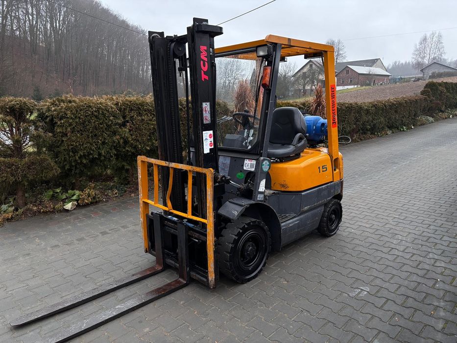 Wózek widłowy tcm Toyota fg 15 Linde hyster Clark nissan