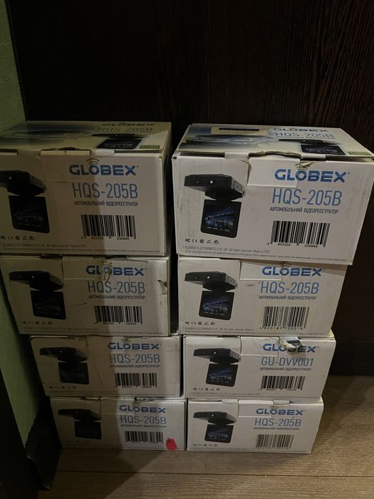 9 Відеореєстраторів Globex HQS-205B ціна за 8 шт!!!