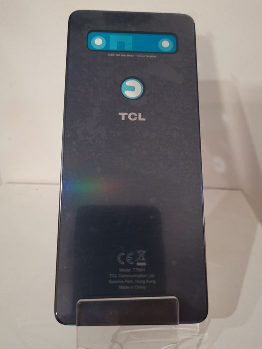 Nowa oryginalna klapka baterii pokrywa tył TCL 10 SE niebieska