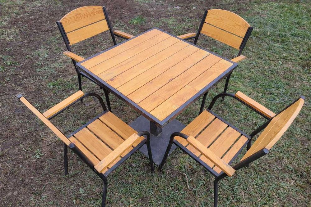 Меблі для літніх кафе, садові меблі,